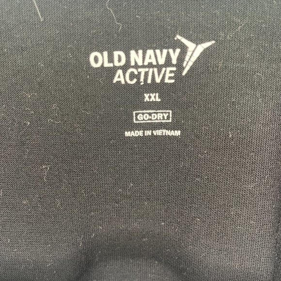 Black Old Navy Active Tee - Picture 3 of 3